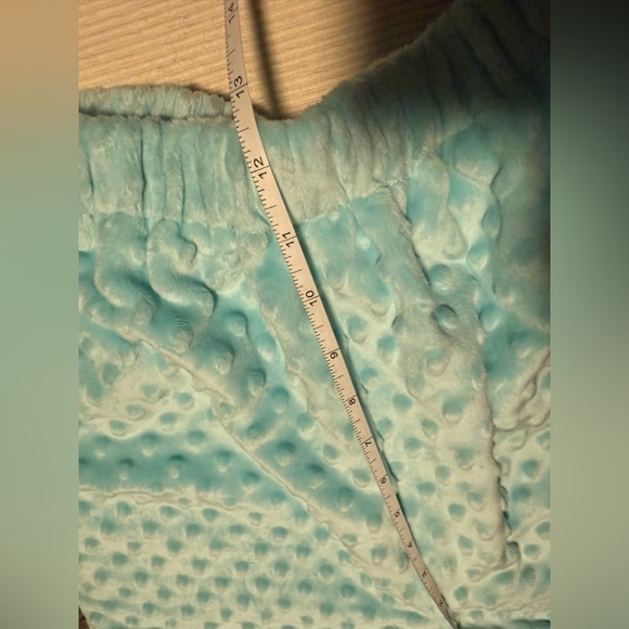 Handmade Minky Dot Pajama Pants with Elastic Waistband - Picture 6 of 8